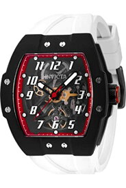 腕時計 インヴィクタ インビクタ メンズ Invicta Men's 44409 JM Correa Automatic 3 Hand Red, Transparent Dial Watch腕時計 インヴィクタ インビクタ メンズ