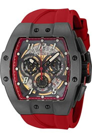 腕時計 インヴィクタ インビクタ メンズ Invicta Men's 44411 JM Correa Quartz Multifunction Red, Transparent Dial Watch腕時計 インヴィクタ インビクタ メンズ