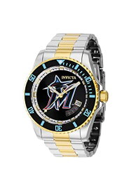 腕時計 インヴィクタ インビクタ メンズ Invicta MLB Miami Marlins Automatic Men's Watch - 42mm. Steel. Gold (42993)腕時計 インヴィクタ インビクタ メンズ