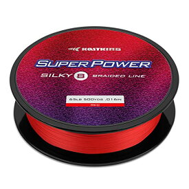 リール キャストキング 釣り道具 フィッシング 海外直輸入 KastKing Superpower Silky8 Fishing Line, Red,8 Strand,6LB, 300Ydsリール キャストキング 釣り道具 フィッシング 海外直輸入