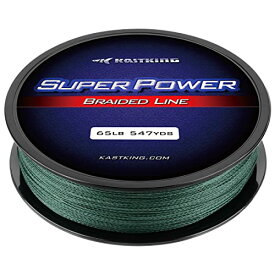 リール キャストキング 釣り道具 フィッシング 海外直輸入 KastKing Superpower Braided Fishing Line,Moss Green,40 LB,327 Ydsリール キャストキング 釣り道具 フィッシング 海外直輸入