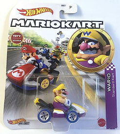 ホットウィール マテル ミニカー ホットウイール Hot Wheels - Mario Kart - Wario - Standard Kart - Toty - Mint/NrMint Ships Bubble Wrapped in a Sized Boxホットウィール マテル ミニカー ホットウイール