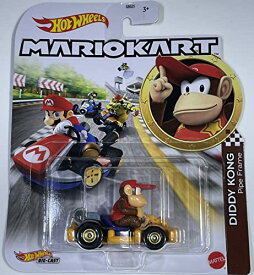 ホットウィール マテル ミニカー ホットウイール Hot Wheels - Mario Kart - Diddy Kong - Pipe Frame - 2023 - Mint/NrMint Ships Bubble Wrapped in a Boxホットウィール マテル ミニカー ホットウイール