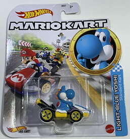 ホットウィール マテル ミニカー ホットウイール Hot Wheels - Mario Kart - Light-Blue Yoshi - Standard Kart - 2023 - Mint/NrMint Ships Bubble Wrapped in a Sized Boxホットウィール マテル ミニカー ホットウイール