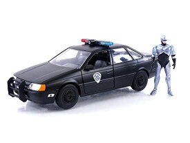 ジャダトイズ ミニカー ダイキャスト アメリカ Robocop 35th Anniversary 1:24 OCP Ford Taurus Die-Cast Car & 2.75" Robocop Figure, Toys for Kids and Adultsジャダトイズ ミニカー ダイキャスト アメリカ