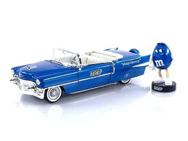 ジャダトイズ ミニカー ダイキャスト アメリカ Jada Toys M&M's 1:24 1956 Cadillac El Dorado Die-cast Car w/ 2.75" Blue Figure, Toys for Kids and Adultsジャダトイズ ミニカー ダイキャスト アメリカ