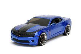 ジャダトイズ ミニカー ダイキャスト アメリカ Big Time Muscle 1:24 2010 Chevy Camaro Die-Cast Car, Toys for Kids and Adults(Candy Blue)ジャダトイズ ミニカー ダイキャスト アメリカ