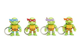 ジャダトイズ ミニカー ダイキャスト アメリカ Teenage Mutant Ninja Turtles 2.5" 4-Pack Keychain Collectible Die-Cast Figure, Toys for Kids and Adultsジャダトイズ ミニカー ダイキャスト アメリカ