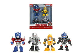 ジャダトイズ ミニカー ダイキャスト アメリカ Transformers 2.5" 4-Pack Collectible Die-Cast Figure, Toys for Kids and Adultsジャダトイズ ミニカー ダイキャスト アメリカ