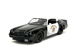 ジャダトイズ ミニカー ダイキャスト アメリカ Big Time Muscle 1:24 1979 Chevy Camaro Z28 Die-Cast Car, Toys for Kids and Adults (Police Colors)ジャダトイズ ミニカー ダイキャスト アメリカ