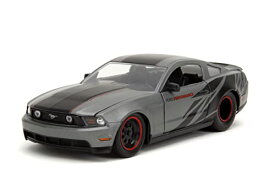 ジャダトイズ ミニカー ダイキャスト アメリカ Big Time Muscle 1:24 2010 Ford Mustang GT Die-Cast Car, Toys for Kids and Adults(Charcoal Grey)ジャダトイズ ミニカー ダイキャスト アメリカ