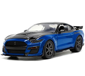 ジャダトイズ ミニカー ダイキャスト アメリカ Jada Toys Big Time Muscle 1:24 2020 Ford Mustang Shelby GT500 Blue/Blackジャダトイズ ミニカー ダイキャスト アメリカ
