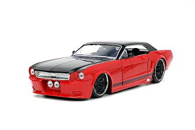 ジャダトイズ ミニカー ダイキャスト アメリカ Jada Toys Big Time Muscle 1:24 1965 Ford Mustang Die-Cast Car (Red/Black)ジャダトイズ ミニカー ダイキャスト アメリカ