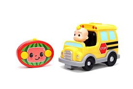 ジャダトイズ ミニカー ダイキャスト アメリカ Jada Toys Cocomelon 7.5" School Bus RC Remote Control Car, Toys for Kidsジャダトイズ ミニカー ダイキャスト アメリカ
