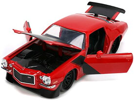 ジャダトイズ ミニカー ダイキャスト アメリカ Jada Toys Big Time Muscle 1:24 1971 Chevy Camaro Z28 Die-cast Car Red/Black, Toys for Kids and Adultsジャダトイズ ミニカー ダイキャスト アメリカ