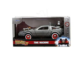ジャダトイズ ミニカー ダイキャスト アメリカ Jada Toys Back to The Future Part III 1:32 Time Machine Die-cast Car, Toys for Kids and Adultsジャダトイズ ミニカー ダイキャスト アメリカ
