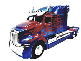 ジャダトイズ ミニカー ダイキャスト アメリカ Jada Transfomers Blue & Red Western Star 5700 XE Phantom Optimus Prime 1/32 Scale Diecst Truckジャダトイズ ミニカー ダイキャスト アメリカ