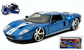 ジャダトイズ ミニカー ダイキャスト アメリカ Jada Toys Model Compatible with Ford GT 2005 Fast & Furious Blue W/White Stripes 1:24 DIECAST JADA97177ジャダトイズ ミニカー ダイキャスト アメリカ