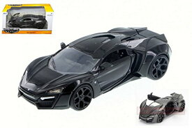 ジャダトイズ ミニカー ダイキャスト アメリカ Scale Model Compatible with LYKAN HYPERSPORT 2013 Gloss Black 1:24 JADA Toys JADA98074ジャダトイズ ミニカー ダイキャスト アメリカ