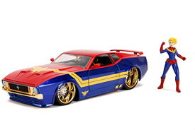 ジャダトイズ ミニカー ダイキャスト アメリカ Marvel 253225009 Captain Ford Mustang 1:24ジャダトイズ ミニカー ダイキャスト アメリカ