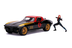 ジャダトイズ ミニカー ダイキャスト アメリカ Hollywood Rides 253225014 Marvel Black Widow 1966 Chevy 1:24ジャダトイズ ミニカー ダイキャスト アメリカ