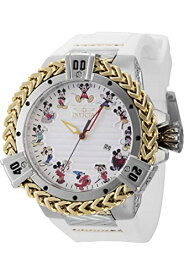 腕時計 インヴィクタ インビクタ メンズ Invicta Disney Limited Edition Mickey Mouse Men's Watch - 54mm. White. Gold. Steel (43653)腕時計 インヴィクタ インビクタ メンズ