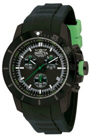 腕時計 インヴィクタ インビクタ メンズ Invicta Men's Quartz Watch with Black Dial Chronograph Display and Black PU Strap 13935腕時計 インヴィクタ インビクタ メンズ