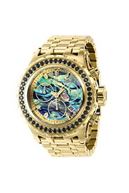 腕時計 インヴィクタ インビクタ メンズ Invicta 39480 Subaqua Oyster Abalone Blue/Green Chronograph Dial Gold Tone Bracelet Band Men's Watch腕時計 インヴィクタ インビクタ メンズ