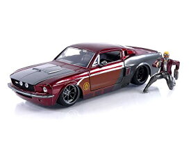 ジャダトイズ ミニカー ダイキャスト アメリカ Jada Toys Marvel Guardians of The Galaxy 1:24 1967 Shelby GT500 Die-cast Car with 2.75" Star-Lord Figureジャダトイズ ミニカー ダイキャスト アメリカ