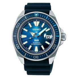腕時計 セイコー メンズ SEIKO Men's Blue Dial Black Silicone Band Prospex PADI Special Edition Automatic Analog Watch腕時計 セイコー メンズ