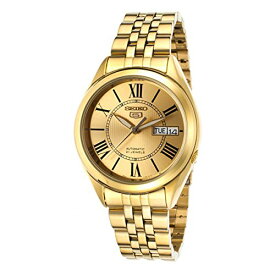 腕時計 セイコー メンズ SEIKO Men's Gold Tone 5 Automatic Link Bracelet腕時計 セイコー メンズ