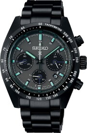 腕時計 セイコー メンズ Seiko Prospex SPEEDTIMER Men's Solar Chronograph Wristwatch, black, 1個, Bracelet Type腕時計 セイコー メンズ