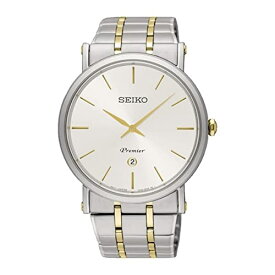 腕時計 セイコー メンズ Seiko Premier Mens Analog Quartz Watch with Stainless Steel Bracelet SKP400P1腕時計 セイコー メンズ