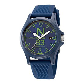 腕時計 ノーティカ メンズ Nautica N83 Men's NAPJSS223 N83 Java Sea Blue/Blue/Blue Silicone Strap Watch腕時計 ノーティカ メンズ