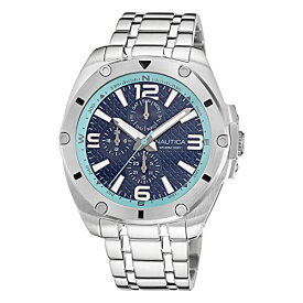 腕時計 ノーティカ メンズ Nautica Men's NAPTCS225 Tin Can Bay Grey/Blue & Light Blue/SST Bracelet Watch腕時計 ノーティカ メンズ