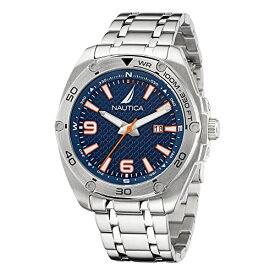 腕時計 ノーティカ メンズ Nautica Men's Tin Can Bay Stainless Steel Bracelet Watch (Model: NAPTCF203)腕時計 ノーティカ メンズ