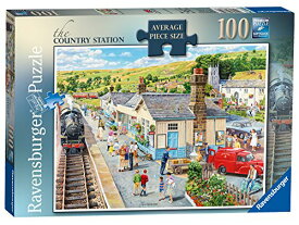 ジグソーパズル 海外製 アメリカ Ravensburger The Country Station 100pc Jigsaw Puzzleジグソーパズル 海外製 アメリカ