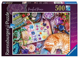 ジグソーパズル 海外製 アメリカ Ravensburger Aimee Stewart Purrfect Peace 500 Piece Jigsaw Puzzle for Adults & Kids Age 10 Years Upジグソーパズル 海外製 アメリカ