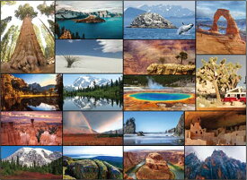 ジグソーパズル 海外製 アメリカ Our National Parks 500 Piece Puzzle - USA National Parks Jigsaw Puzzle, Acadia National Park, Yellowstone, Zion, Arches, Crater Lake, Mount Rainier, Great National Park Gifts 500 Piece Jigジグソーパズル 海外製 アメリカ