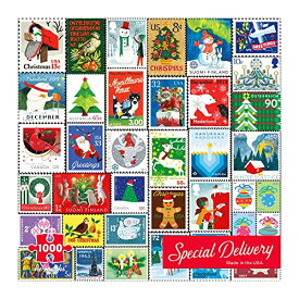 ジグソーパズル 海外製 アメリカ Re-marks Special Delivery Puzzle, Collage Puzzle for All Ages, 1000-Piece Christmas Puzzleジグソーパズル 海外製 アメリカ