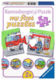 ジグソーパズル 海外製 アメリカ Ravensburger Emergency Vehicles Jigsaw Puzzle (9 x 2 Piece)ジグソーパズル 海外製 アメリカ