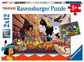 ジグソーパズル 海外製 アメリカ Ravensburger 05069 Unterwegs mit Yakari 2 x 12-Piece Puzzles, Multicolouredジグソーパズル 海外製 アメリカ