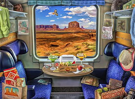 ジグソーパズル 海外製 アメリカ Buffalo Games - Lars Stewart - Mountain Valley Train Ride - 1000 Piece Jigsaw Puzzle for Adults Challenging Puzzle Perfect for Game Nights - 1000 Piece Finished Size is 26.75 x 19.75ジグソーパズル 海外製 アメリカ