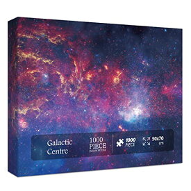 ジグソーパズル 海外製 アメリカ Space Puzzle 1000 Pieces Adult, Galaxy Solar System Puzzle, Hubble-Galactic Centre Region Planets Star Nebula Universe Picture Jigsaw Puzzle(HD)ジグソーパズル 海外製 アメリカ