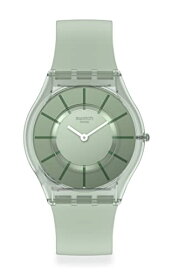 腕時計 スウォッチ メンズ Swatch Skin Classic BIOSOURCED VERT D'eau Quartz Watch腕時計 スウォッチ メンズ