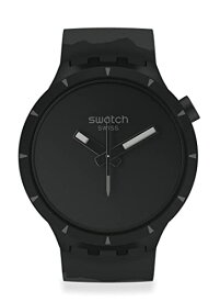 腕時計 スウォッチ レディース Swatch BIG BOLD BIOCERAMIC BASALT Unisex Watch (Model: SB03B110)腕時計 スウォッチ レディース