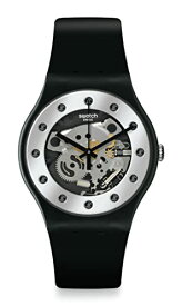 腕時計 スウォッチ レディース Swatch SILVER GLAM Unisex Watch (Model: SO29B109)腕時計 スウォッチ レディース