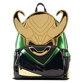 ラウンジフライ アメリカ 日本未発売 バッグ コラボ Loungefly Marvel Metallic Loki Mini Backpackラウンジフライ アメリカ 日本未発売 バッグ コラボ