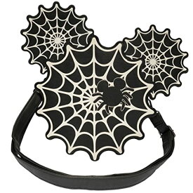 ラウンジフライ アメリカ 日本未発売 バッグ コラボ unisex Mickey Mouse Spiderweb Mickey Glow-in-the-Dark Crossbody Purseラウンジフライ アメリカ 日本未発売 バッグ コラボ