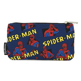 ラウンジフライ アメリカ 日本未発売 バッグ コラボ Loungefly Marvel Spiderman Classic Nylon Pouchラウンジフライ アメリカ 日本未発売 バッグ コラボ